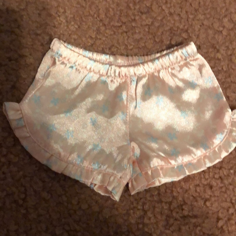 American Girl Doll Retired silk pajama robe & shorts - Picture 3 of 8